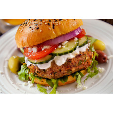 Minted Lamb Burgers