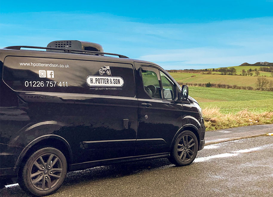 H. Potter & Son delivery van