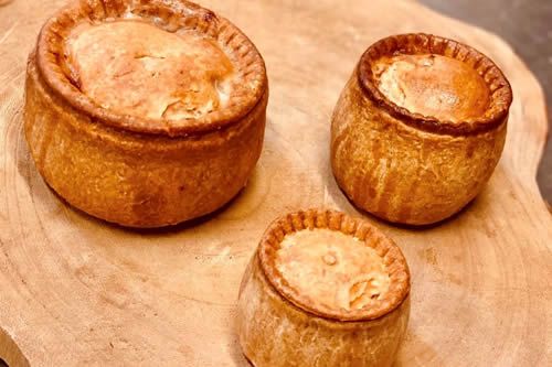View Pies delivered by H. Potter and Son, Wombwell, Barnsley, South Yorkshire