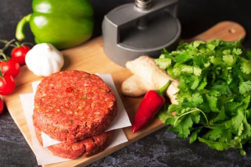 Burger Special - Caramelised onion & cracked black pepper
