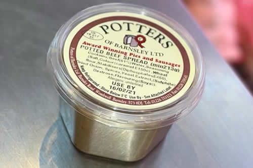 Potters Potted Beef Spread
